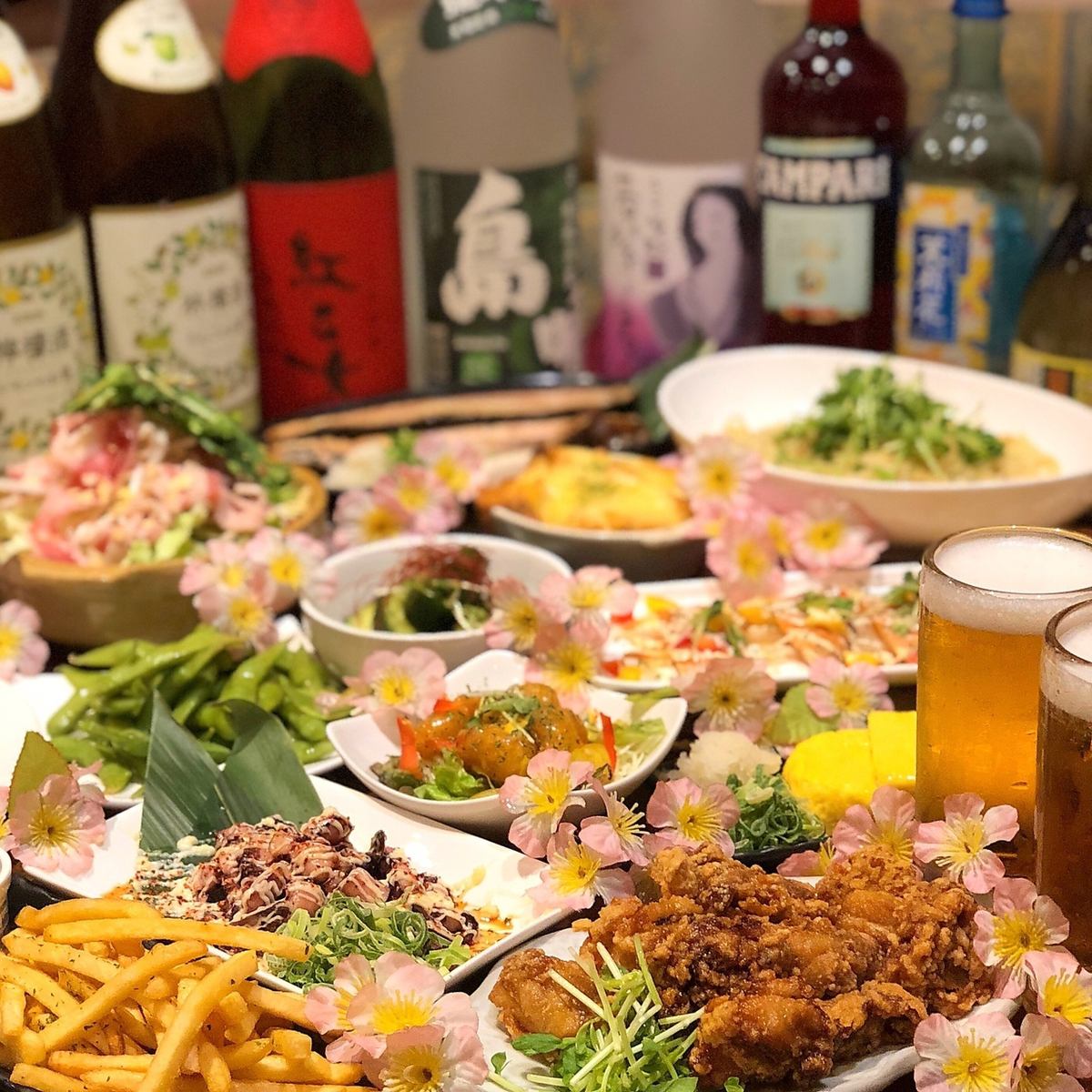 ≪2時間食べ飲み放題⇒2700円≫料理100種&ドリンク300種