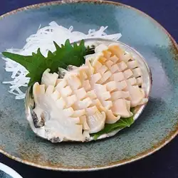 活アワビ刺身(1ヶ)