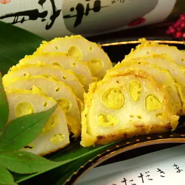 揚げたて辛子れんこん