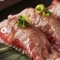あか牛炙りにぎり(2カン)