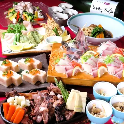 各種宴会におすすめ◎110分飲み放題付きコースは6000円~!ゆったり落ち着いた空間でお愉しみ下さい!