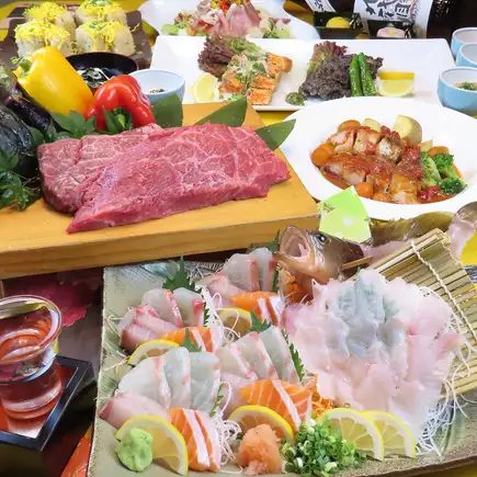 大拼盘 6,000日元 [◆份量十足：8道菜 + 110分钟畅饮]