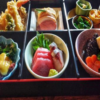 【一日10食限定♪】おつまみ盛と寿司コース　お料理4000円(税込)
