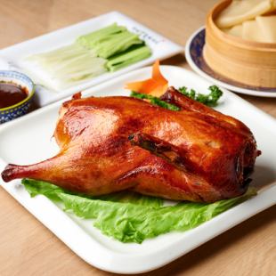 「北京烤鴨海鮮豪華套餐」<共15道菜>6,580日圓