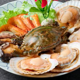 【2時間食べ放題】『逸品活魚オシドリ鍋食べ放題コース』<全13品>4,268円