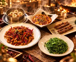 "Extremely Popular! A Full-Fill Chinese Feast Course" <15 Dishes> 3,680 yen