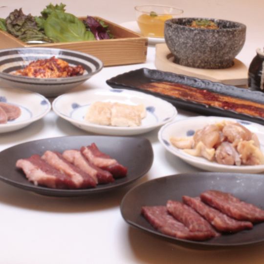 All-you-can-eat plan for 120 minutes including 80 kinds of domestic beef, 4,500 yen