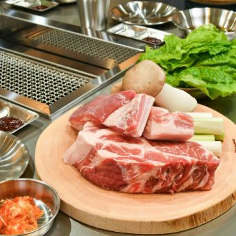 Samgyeopsal, extra thick domestic meat, 250g per serving