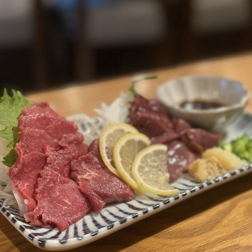 [Horse sashimi] Rapidly gaining popularity ♪