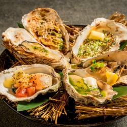 創作焼き牡蠣盛り