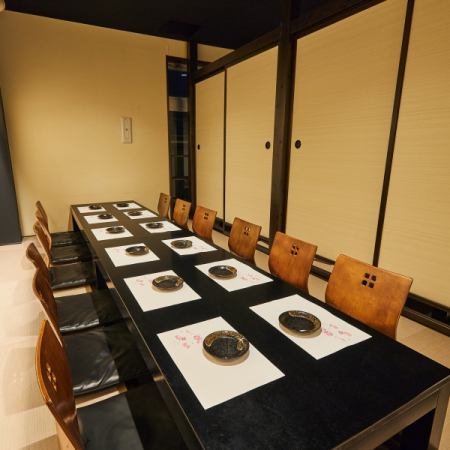 Please reserve your seat in a popular private room early.* Please note that when using for 2 people, even if you make a reservation immediately if you wish to have a tatami room, we may inform you at the counter seat due to circumstances.