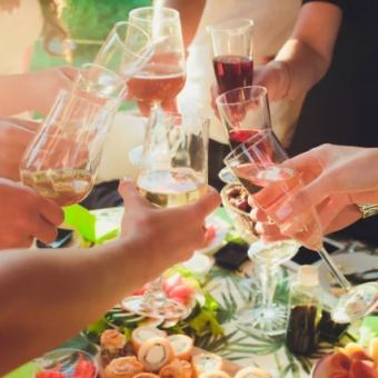 週末もOK♪【飲み放題付パーティープラン】 全7品　4名様より