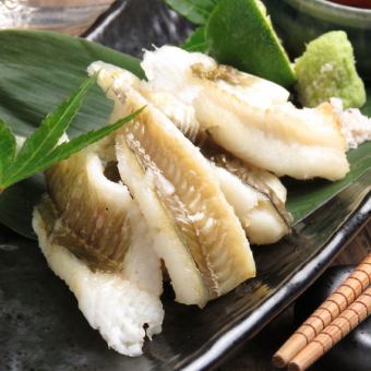 Hiroshima specialty! Conger eel (white grilled, sauce grilled, tempura, miso ajillo)