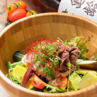Wagyu Kone's roasted salad