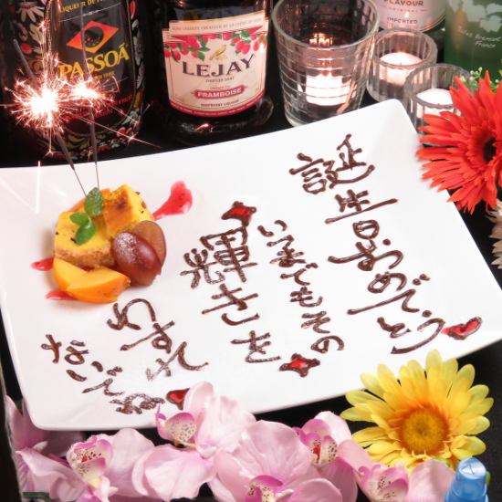 [To that special person] Birthdays and important anniversaries ... Help with celebrations ♪