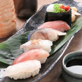 Today's nigiri sushi