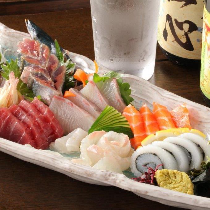 さばきたての新鮮な魚介をおたのしみ頂けます♪