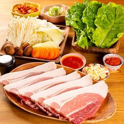 [All-you-can-eat/all-you-can-drink] Popular samgyeopsal course ◎