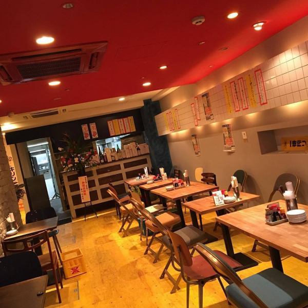 Retro and modern fusion! Would you like to have a party at the bar area ♪ There are various plans with all-you-can-drink options according to the number of dishes! Please contact us by phone for details ★ 【Shijo / Karasuma / Kawaramachi / Izakaya / All you can drink / girls party / meat】