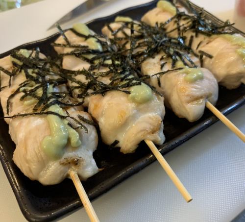Chicken fillet with wasabi