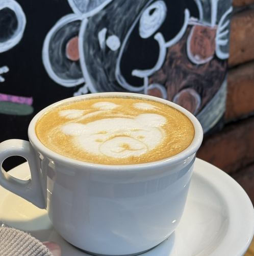 Latte art cafe latte♪