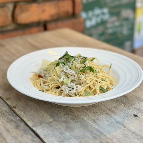 Whitebait and Cabbage Peperoncino