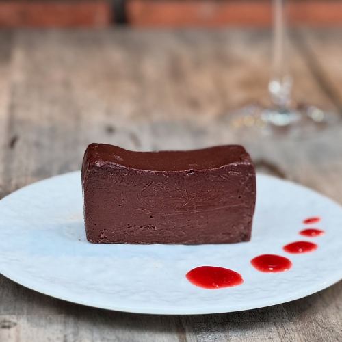 Chocolate terrine (with Grand Marnier)