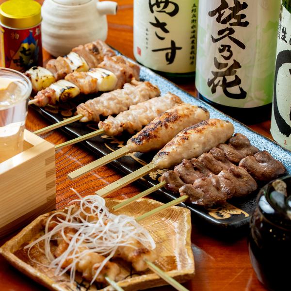 [Our store's most popular dish] Uses fukumi chicken! Assorted skewers of 10 to 15