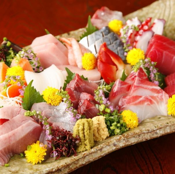 【宴会コース】 新鮮鮮魚の豪華刺し盛り