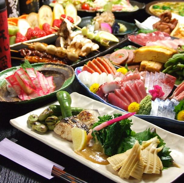 【推薦】包括時令精美菜餚在內的奢華!! 3小時無限暢飲套餐 6,500日元⇒使用優惠券5,500日元