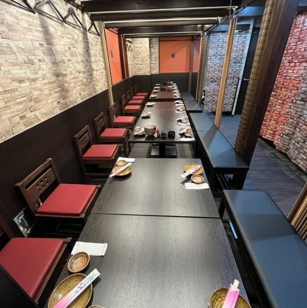 It can also be used for banquets of 20 or more people.It can accommodate up to approximately 40 people (private use).