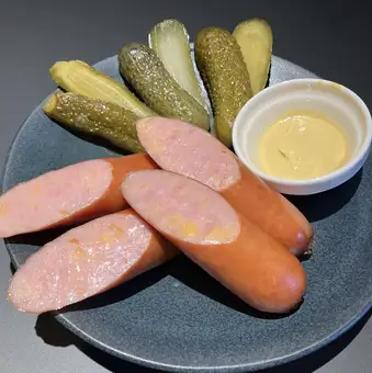체다 치즈 소시지