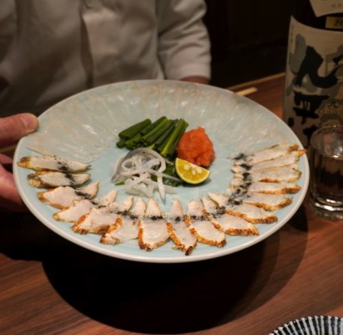 厚切りてっさ三種食比盛り