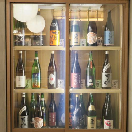 厳選日本酒が飲み放題