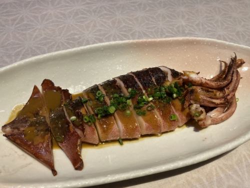 Round squid (Goro soy sauce)