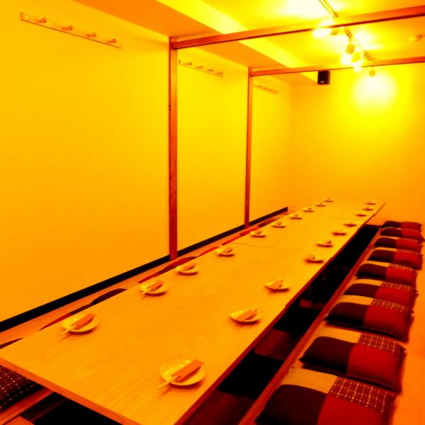 [Ventilation is perfect in the large store] A banquet with friends in a spacious and spacious digging room ♪ Up to 25 people are OK!