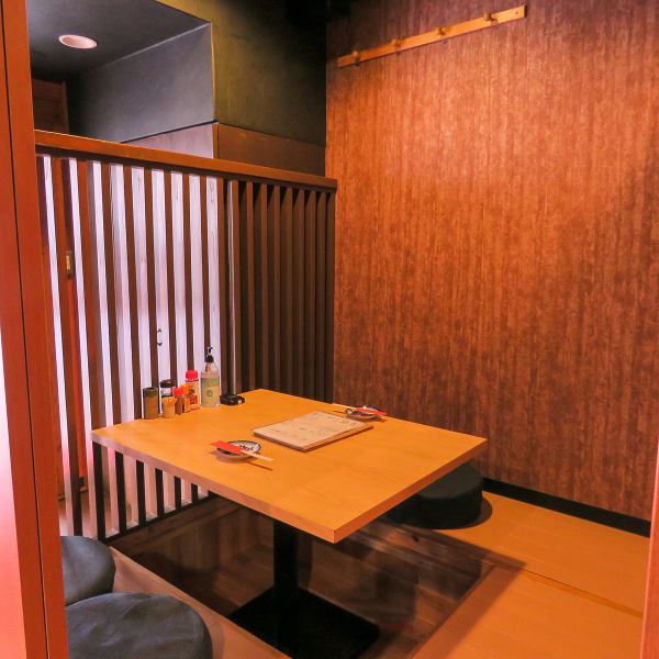 Private rooms are for 2 to 25 people.We have private rooms for digging according to the number of people! You can use it in various scenes from small group drinking parties with friends to groups !! Book early because of its popularity ♪