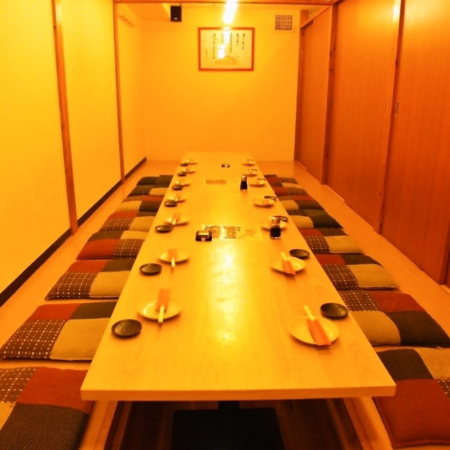 Ideal for various banquets! There is a private digging room that can accommodate up to 24 people ★