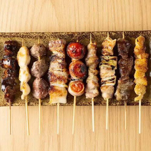 焼き鳥を各種ご用意!