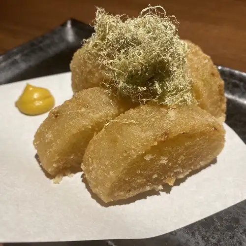 しみしみ出汁大根の唐揚げ
