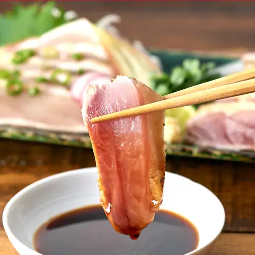 鳥料理も自信を持ってます