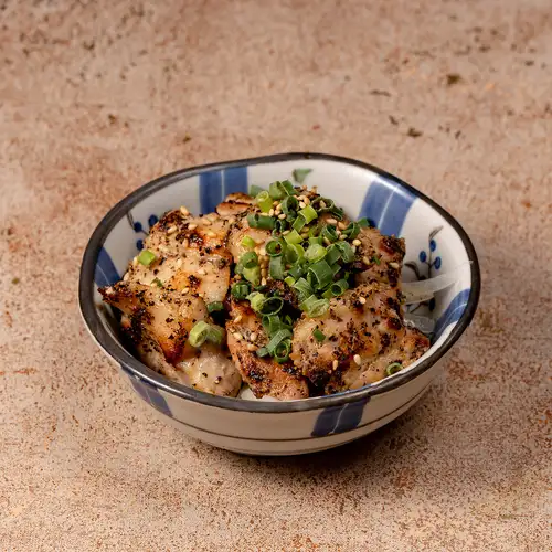 Appetizer: Pork with salt and ponzu sauce