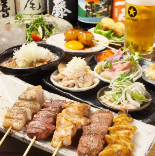 【各種宴会】120分飲み放題付コース4500円・5500円！たゆたゆの自慢の料理をご宴会でも大人気☆