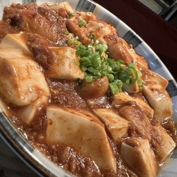 Mapo tofu unique to a former Chinese restaurant♪