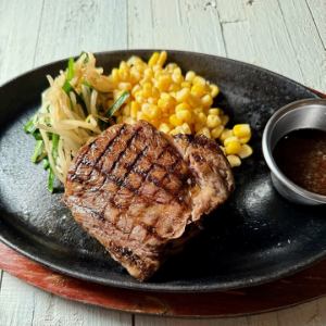 炭火焼き　銘柄黒毛和牛ステーキ