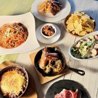 【ビアガーデンコース】　スカイツリービューテラス席での飲み放題プラン【プレミアム】