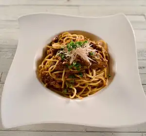 鲭鱼肉酱意面