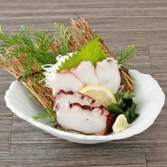 [Hokkaido ingredients] Mashike water octopus sashimi