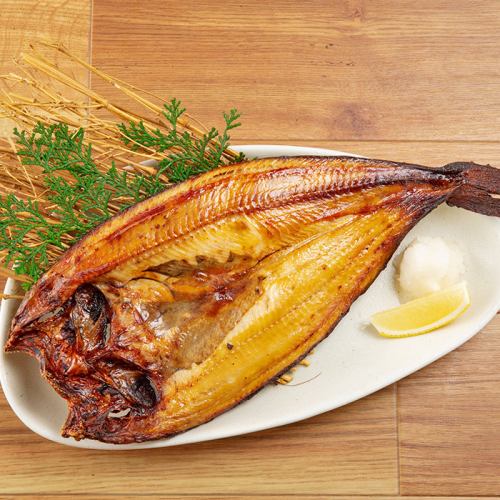 Grilled Atka mackerel (whole fish)