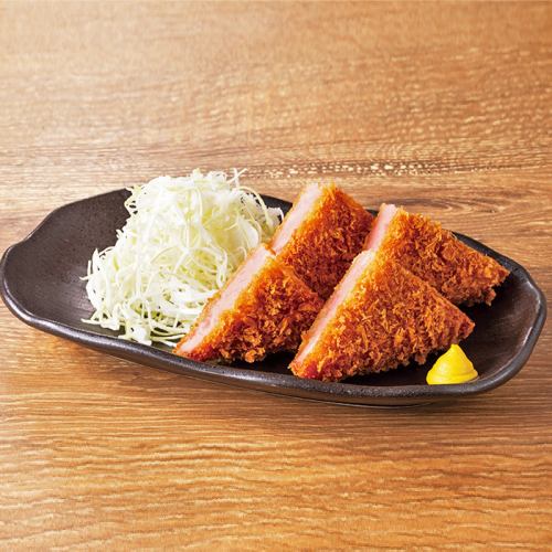 Store-made ham cutlet